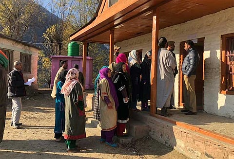 ஜம்மு காஷ்மீர்: முதல் 2 மணி நேரத்தில் வெறும் 0.91 சதவிகித வாக்குகளே பதிவு