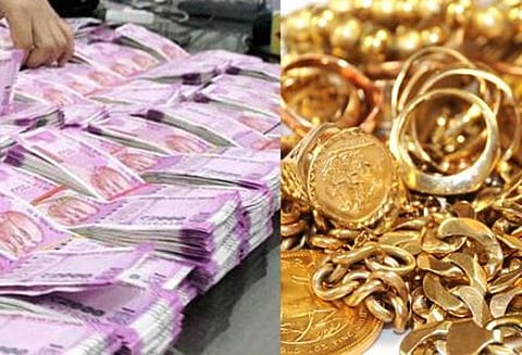 சிலை கடத்தல் தடுப்பு போலீஸ் போல் நடித்து நகைக்கடை ஊழியர்களிடம் ரூ.11 கோடி நகை, ரூ.7½ லட்சம் கொள்ளை மர்மகும்பலுக்கு வலைவீச்சு