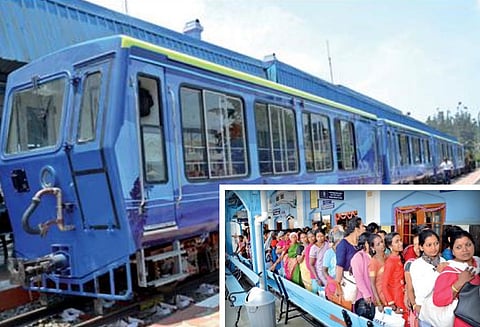 சிறப்பு மலை ரெயிலில் செல்ல அலைமோதும் கூட்டம் - தினமும் 3 முறை இயக்க ஏற்பாடு