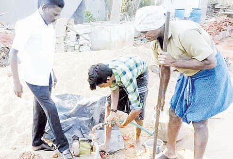 கீரமங்கலத்தில் குடிநீரை உறிஞ்ச பயன்படுத்தப்பட்ட 7 மின்மோட்டார்கள் பறிமுதல்