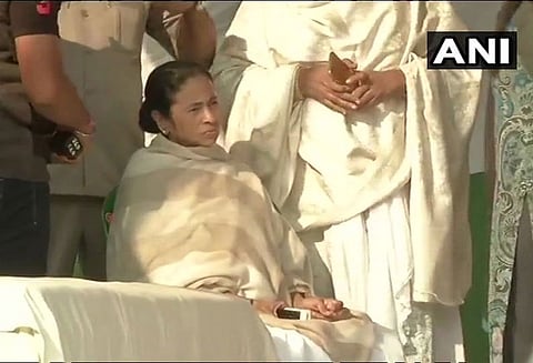 மத்திய அரசுக்கு எதிரான மம்தாவின் தர்ணா போராட்டம் நீடிப்பு