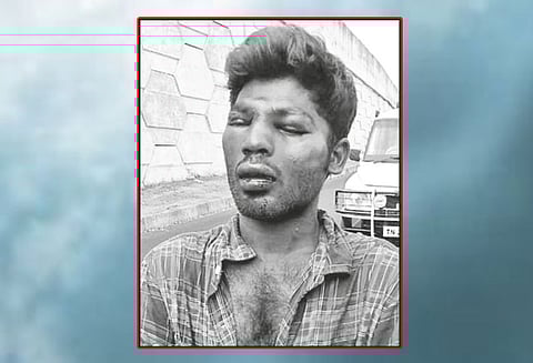 கள்ளக்காதல் விவகாரத்தில் தனியார் நிறுவன ஊழியரை அரிவாளால் வெட்டிய வாலிபர் கைது