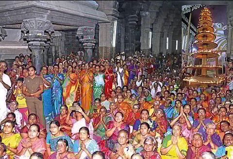 நெல்லையப்பர் கோவிலில் பத்ர தீபவிழா - திரளான பக்தர்கள் பங்கேற்றனர்