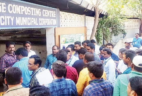 தெலுங்கானா ஊரக வளர்ச்சித்துறை என்ஜினீயர்கள் பார்வையிட்டனர்