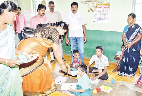 ஒருங்கிணைந்த பள்ளிக்கல்வி திட்டம் சார்பில் தொடக்க, உயர் நிலை ஆசிரியர்களுக்கு கற்றல் பயிற்சி