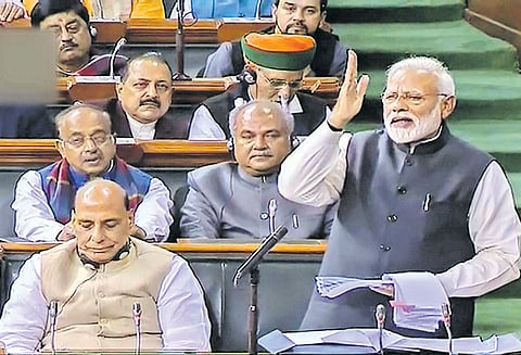 பா.ஜனதா ஆட்சியில் வளர்ச்சி ஆதாரம் இல்லாமல் அரசை குறை சொல்வதா? காங்கிரஸ் மீது மோடி கடும் தாக்கு