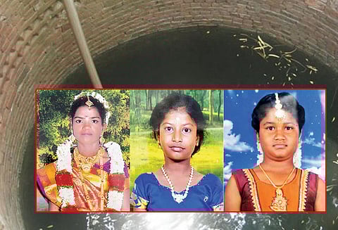 விழுப்புரம் அருகே கிணற்றில் மூழ்கி 3 மாணவிகள் பலி