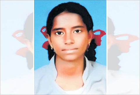 பொதட்டூர்பேட்டை அருகே மாயமான பள்ளி மாணவி எலும்புக்கூடாக கண்டெடுப்பு