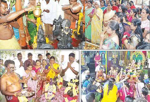 ராகு, கேது பெயர்ச்சியையொட்டி சேலம் கோவில்களில் சிறப்பு பூஜை