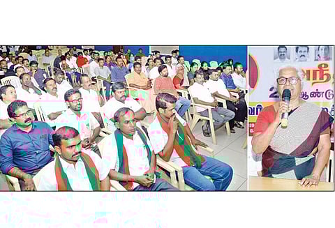 ராஜீவ்காந்தி கொலை வழக்கில் 7 பேர் விடுதலையாகும் வரை மக்கள் சந்திப்பு பயணம் தொடரும் பேரறிவாளனின் தாயார் அற்புதம்மாள் பேட்டி