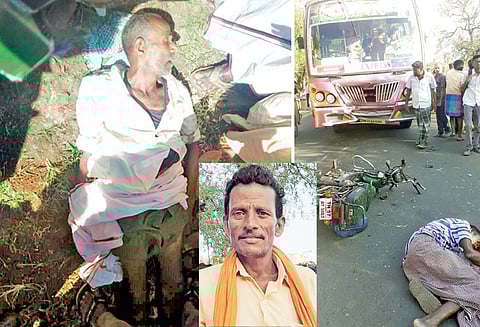 நிலக்கோட்டை அருகே நிலத்தகராறில் விவசாயி படுகொலை துக்கம் விசாரிக்க சென்ற உறவினர் விபத்தில் பலி