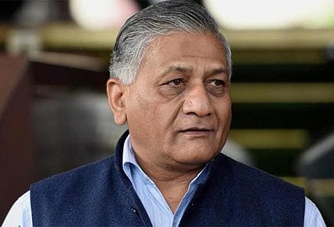 பயங்கரவாதிகள் மீது பாகிஸ்தான் நடவடிக்கை எடுக்காததால் இந்தியா தாக்குதல் - முன்னாள் ராணுவ தலைவர் வி.கே.சிங் கருத்து