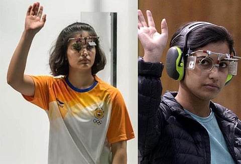 உலக கோப்பை துப்பாக்கி சுடுதல்: மானு பாகெர், ஹீனா தோல்வி