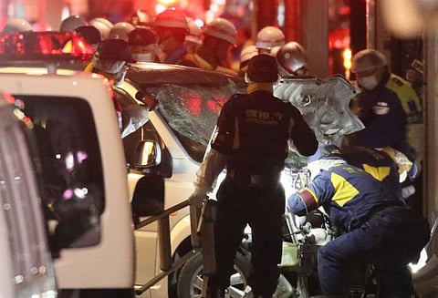 ஜப்பானில் புது வருட கொண்டாட்டத்தில் ஈடுபட்டோர் மீது காரை கொண்டு மோதல்; 9 பேர் காயம்