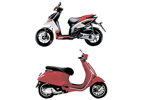 வானவில் : ஏ.பி.எஸ்., சி.பி.எஸ். வசதிகளுடன் ஸ்கூட்டர்கள்