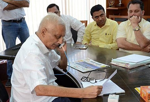 உண்மைகளை திரிக்கும் காங்கிரசின் தீவிர முயற்சி: ஆடியோ குறித்து மனோகர் பாரிக்கர் விளக்கம்