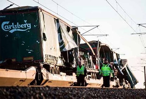 டென்மார்க்கில் ரெயில்கள் மோதல்; 6 பேர் சாவு