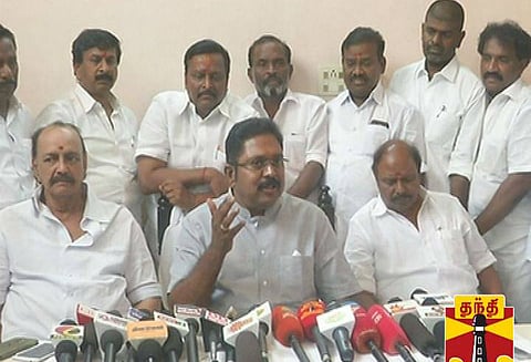 அ.ம.மு.க. தான் உண்மையான மக்கள் இயக்கம் - டிடிவி தினகரன்