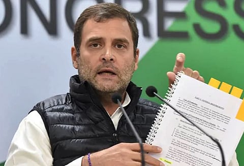 இந்துஸ்தான் ஏரோநாட்டிக்கல் நிறுவனத்துக்கு பாதுகாப்பு ஒப்பந்தம் வழங்கியதற்கான ஆவணங்களை தாக்கல் செய்யுங்கள் - ராணுவ மந்திரிக்கு, ராகுல் காந்தி வற்புறுத்தல்