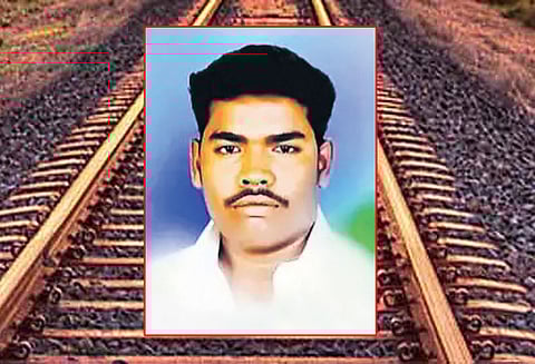 கள்ளக்காதல் விவகாரம்: வாலிபர் தண்டவாளத்தில் பிணமாக மீட்பு கொலையா? போலீசார் விசாரணை