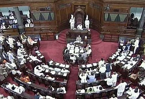 எம்.பி.க்களின் அமளியால் மாநிலங்களவை நாள் முழுவதும் ஒத்திவைப்பு