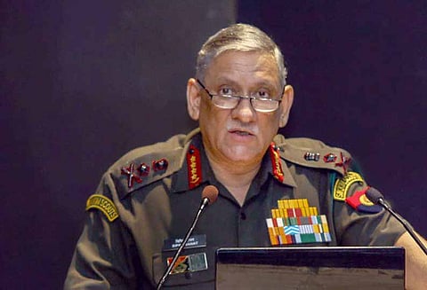 பயங்கரவாதம் என்பது "பல தலைகளின் அசுரன்" போல் தீவிரவாதத்தை பரப்புகிறது- ராணுவ தலைமை தளபதி