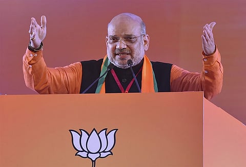 பா.ஜனதா தேசிய கவுன்சில் கூட்டம் தொடங்கியது: ஆட்சி அதிகாரத்துக்காக எதிர்க்கட்சிகள் ஒன்று சேருகின்றன - அமித்ஷா தாக்கு