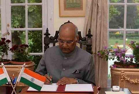 முத்தலாக் அவசர சட்டத்துக்கு ஜனாதிபதி ஒப்புதல்