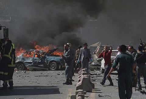 ஆப்கானிஸ்தானில் கார் வெடிகுண்டு வெடித்ததில் 40 பேர் காயம்