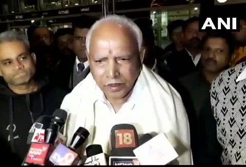 குதிரை பேரத்தில் முதல் மந்திரி குமாரசாமிதான் ஈடுபடுகிறார்: எடியூரப்பா