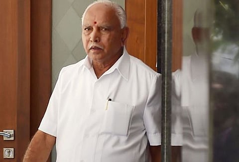 அரியானாவின் குருகிராமுக்கு சென்ற பாஜக எம்.எல்.ஏக்கள் உடனடியாக திரும்பி வர எடியூரப்பா உத்தரவு