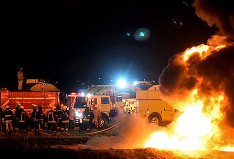 மெக்சிகோ நாட்டில் எண்ணெய் குழாய் வெடித்து பயங்கர தீ விபத்து - பலியானோர் எண்ணிக்கை 66 ஆக உயர்வு