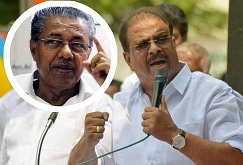 பெண்ணை விட மோசம் : முதல்வர் பினராய் விஜயன் குறித்து காங்கிரஸ் தலைவர் ஆபாச பேச்சு