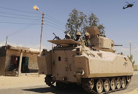 எகிப்தில் வான்வழி தாக்குதல்; 2 முக்கிய தீவிரவாத தலைவர்கள் பலி