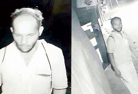 நெய்யூர் பகுதியில் சாலையில் கத்தியுடன் நடமாடிய வாலிபர்