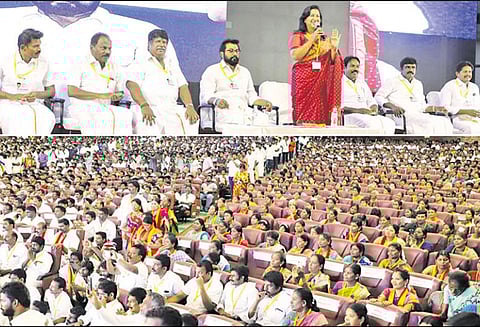 நாடாளுமன்ற தேர்தலில் கூட்டணியா? தனித்து போட்டியா? “ச.ம.க. வின் நிலைப்பாட்டை 5-ந்தேதி அறிவிப்பேன்” சரத்குமார் பேட்டி