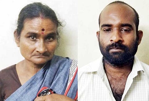 பணத்தகராறில் மாமியாரை கல்லால் அடித்து கொலை செய்த மருமகன் உள்பட 2 பேர் கைது