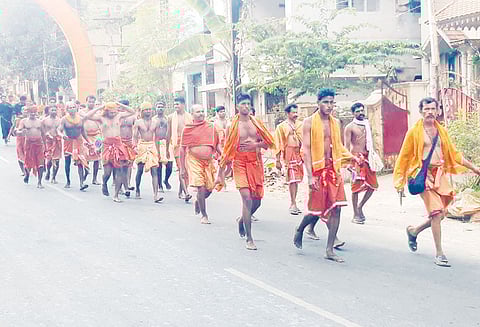 ‘கோவிந்தா... கோபாலா...’ பக்தி கோஷத்துடன் சிவாலய ஓட்டம் தொடங்கியது