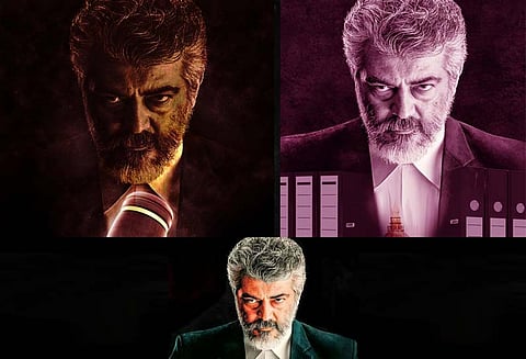 அஜித்குமாரின் ‘நேர்கொண்ட பார்வை’ படத்தின் 3வது போஸ்டர் வெளியீடு