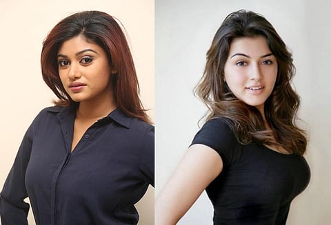 சர்ச்சை காட்சிகளில் நடித்த ஹன்சிகா, ஓவியாவை விசாரிக்க போலீசார் முடிவு?