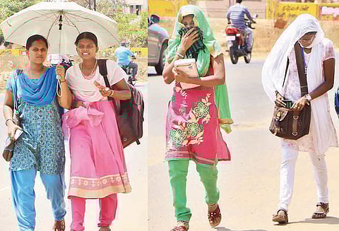 கோடைகாலம் தொடங்கும்முன்பே கொளுத்தும் வெயில் சாலைகளில் நடமாட முடியாமல் பொதுமக்கள் அவதி