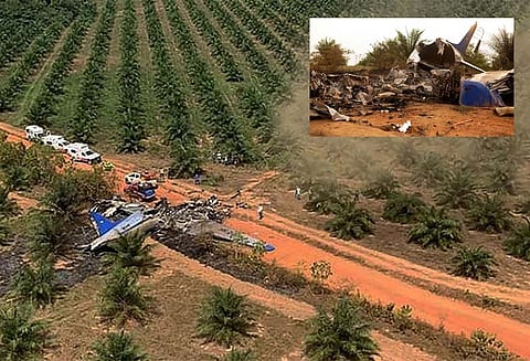 கொலம்பியாவில் விமான விபத்து - 14 பேர் பலி