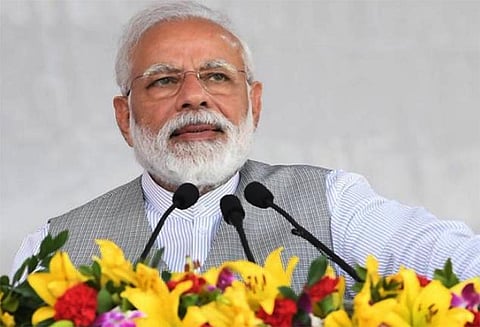 70 ஆண்டுகளில் காங்கிரஸ் செய்ய முடியாததை, 5 ஆண்டுகளில் பா.ஜனதா அரசு சாதித்து இருக்கிறது - பிரதமர் மோடி பெருமிதம்
