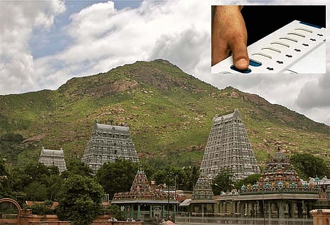 திருவண்ணாமலை: ஏப்ரல் 18-ந் தேதி லட்சக்கணக்கான பக்தர்கள் கிரிவலம் செல்வதால் வாக்குப்பதிவு பாதிக்க வாய்ப்பு - தேர்தல் தேதி மாற்றப்படுமா? என கட்சியினர் எதிர்பார்ப்பு