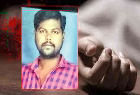 ஸ்ரீபெரும்புதூர் அருகே பயங்கரம் மனைவியின் கள்ளக்காதலன் வெட்டிக்கொலை கணவர் உள்பட 5 பேருக்கு வலைவீச்சு