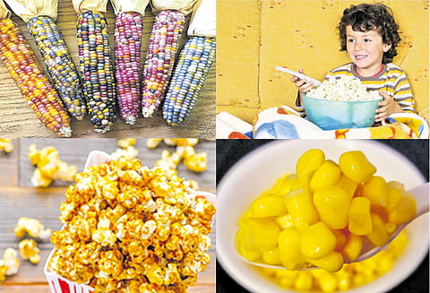 குதிக்கும் ‘பாப்கார்ன்’... ருசிக்கும் குழந்தைகள்...!