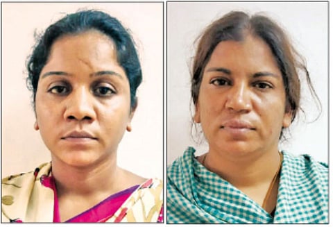 வடபழனியில் மூதாட்டிகளை குறி வைத்து நகை திருடிய 2 பெண்கள் கைது