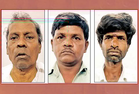 கொருக்குப்பேட்டையில் பள்ளி மாணவிக்கு பாலியல் தொல்லை முதியவர் உள்பட 3 பேர் கைது