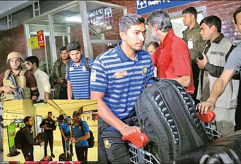 துப்பாக்கி சூட்டில் தப்பிய வங்காளதேச கிரிக்கெட் வீரர்கள் தாயகம் திரும்பினர் - தமிம் இக்பால் உருக்கம்