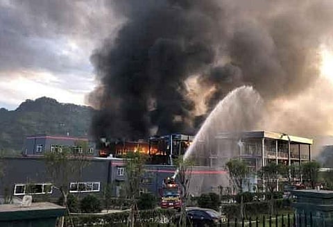 சீனாவில் ரசாயன ஆலையில் வெடிவிபத்து: 6 பேர் பலி; 30 பேர் காயம்